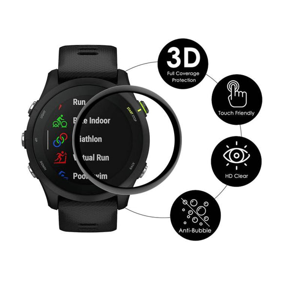 For Garmin vivoactive 6 ENKAY 3D Full Coverage Soft PC Edge PMMA HD Screen Protector Film
