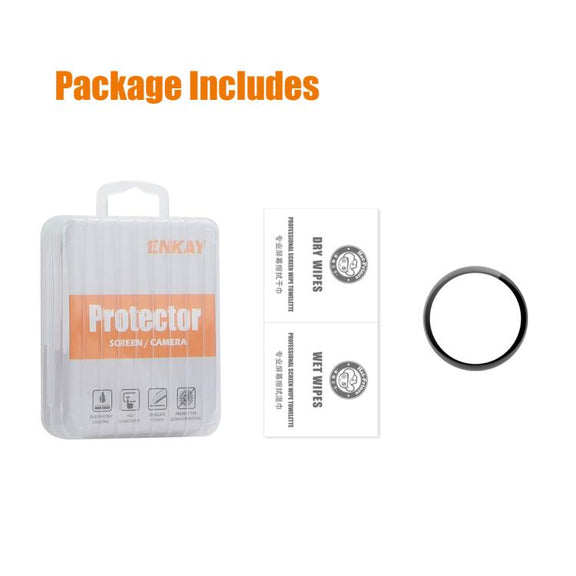 For Garmin vivoactive 6 ENKAY 3D Full Coverage Soft PC Edge PMMA HD Screen Protector Film