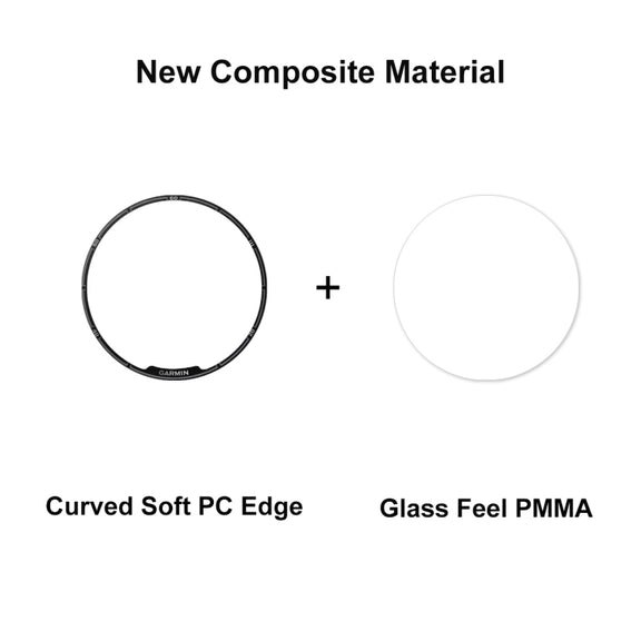 For Garmin Fenix 7 Pro 2pcs ENKAY 3D Full Coverage Soft PC Edge PMMA HD Screen Protector Film