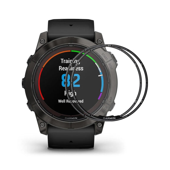 For Garmin Fenix 7S Pro 2pcs ENKAY 3D Full Coverage Soft PC Edge PMMA HD Screen Protector Film