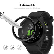 For Garmin Forerunner 158 2pcs ENKAY 3D Full Coverage Soft PC Edge PMMA HD Screen Protector Film