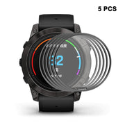 For Garmin Epix Pro Gen 2 51mm 5pcs ENKAY 3D Full Coverage Soft PC Edge + PMMA HD Screen Protector Film