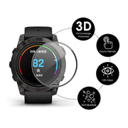 For Garmin Epix Pro Gen 2 47mm 5pcs ENKAY 3D Full Coverage Soft PC Edge PMMA HD Screen Protector Film