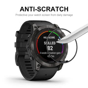 For Garmin Fenix 7S Pro 5pcs ENKAY 3D Full Coverage Soft PC Edge PMMA HD Screen Protector Film