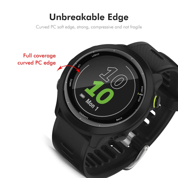 For Garmin Forerunner 158 5pcs ENKAY 3D Full Coverage Soft PC Edge PMMA HD Screen Protector Film