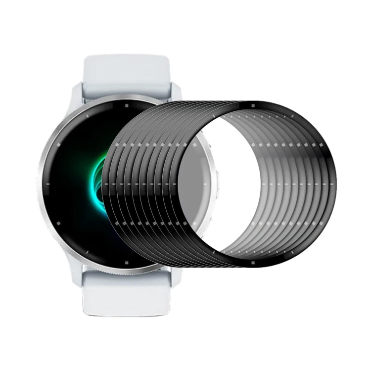 For Garmin Venu 3 10pcs ENKAY 3D Full Coverage Soft PC Edge PMMA HD Screen Protector Film