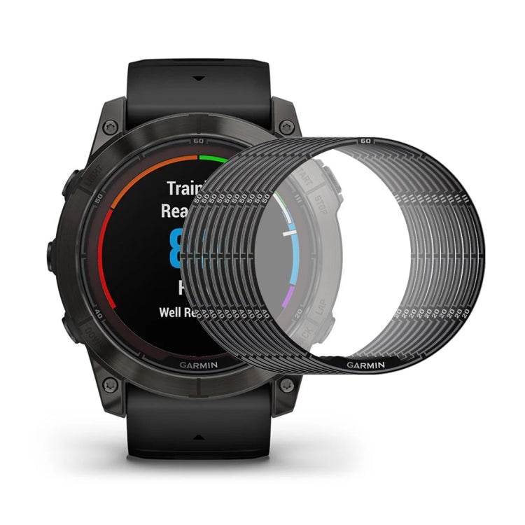 For Garmin Fenix 7 Pro 10pcs ENKAY 3D Full Coverage Soft PC Edge PMMA HD Screen Protector Film