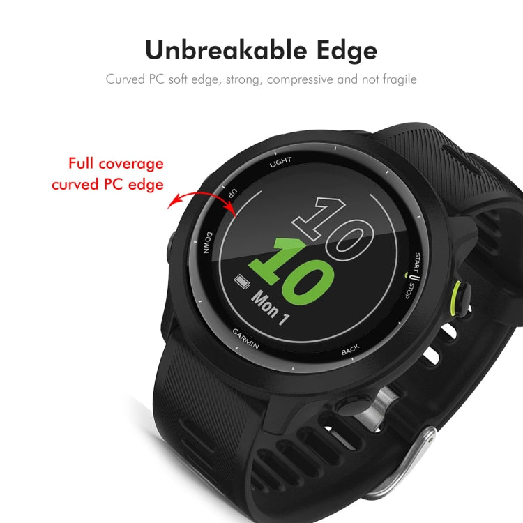 For Garmin Forerunner 158 10pcs ENKAY 3D Full Coverage Soft PC Edge PMMA HD Screen Protector Film