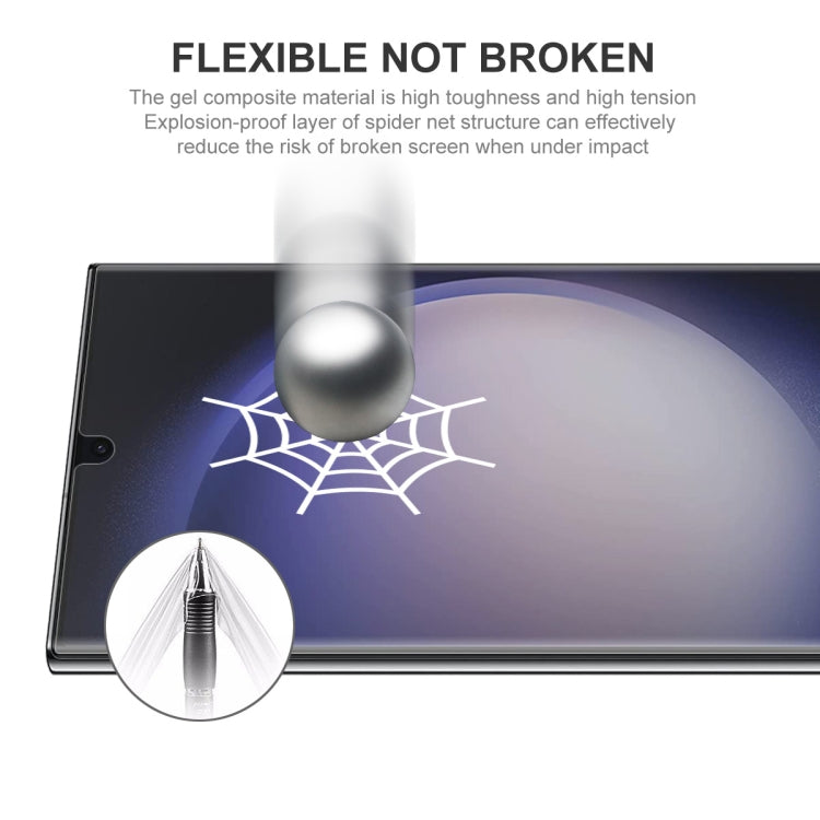 For Samsung Galaxy S23 Ultra 5G 5pcs ENKAY Hat-Prince Full Glue Coverage Soft Explosion-proof Hydrogel Film
