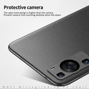 For Huawei P60 / P60 Pro MOFI Fandun Series Frosted PC Ultra-thin All-inclusive Phone Case(Gray)