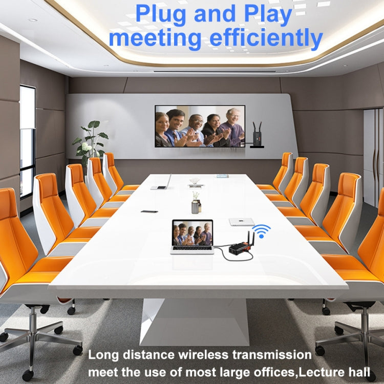 900S HD Wireless Screen Casting Wireless Display Dongle Adapter HD Video Transmitter Receiver(UK Plug)