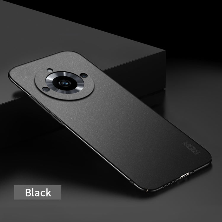 For Realme 11 Pro+ MOFI Fandun Series Frosted PC Ultra-thin All-inclusive Phone Case(Black)