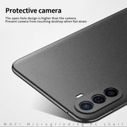 For Huawei Enjoy 50 / nova Y70 Plus MOFI Fandun Series Frosted PC Ultra-thin All-inclusive Phone Case(Blue)