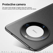 For Huawei Mate 60 Pro MOFI Fandun Series Frosted PC Ultra-thin All-inclusive Phone Case(Blue)