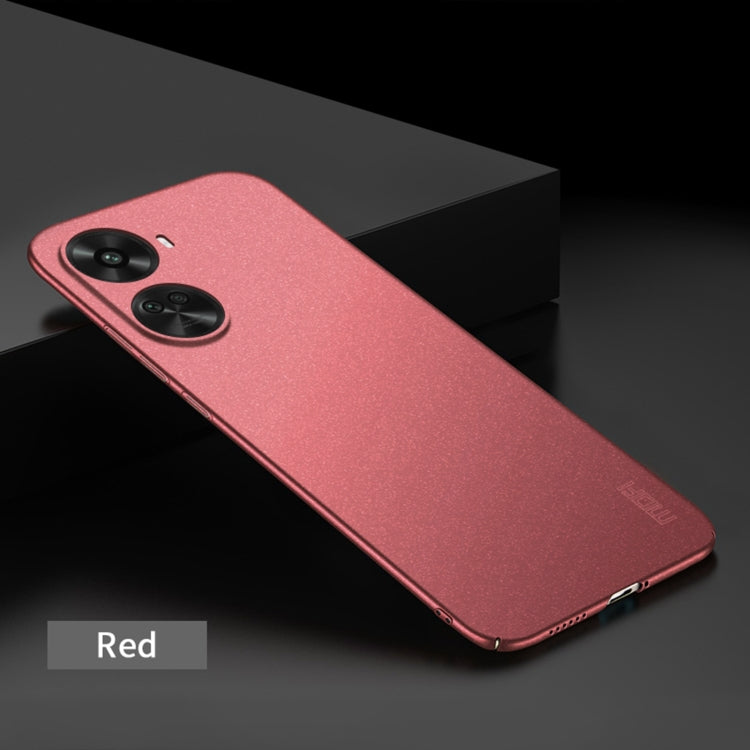For Huawei nova 11 SE MOFI Fandun Series Frosted PC Ultra-thin All-inclusive Phone Case(Red)
