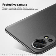 For Huawei nova 12 Pro / 12 Ultra MOFI Fandun Series Frosted PC Ultra-thin All-inclusive Phone Case(Blue)