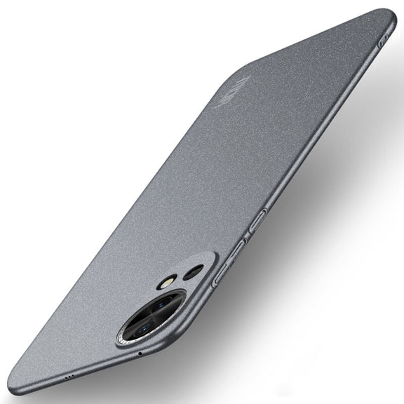 For Huawei nova 12 Pro / 12 Ultra MOFI Fandun Series Frosted PC Ultra-thin All-inclusive Phone Case(Gray)