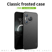 For Huawei P70 MOFI Fandun Series Frosted PC Ultra-thin All-inclusive Phone Case(Blue)