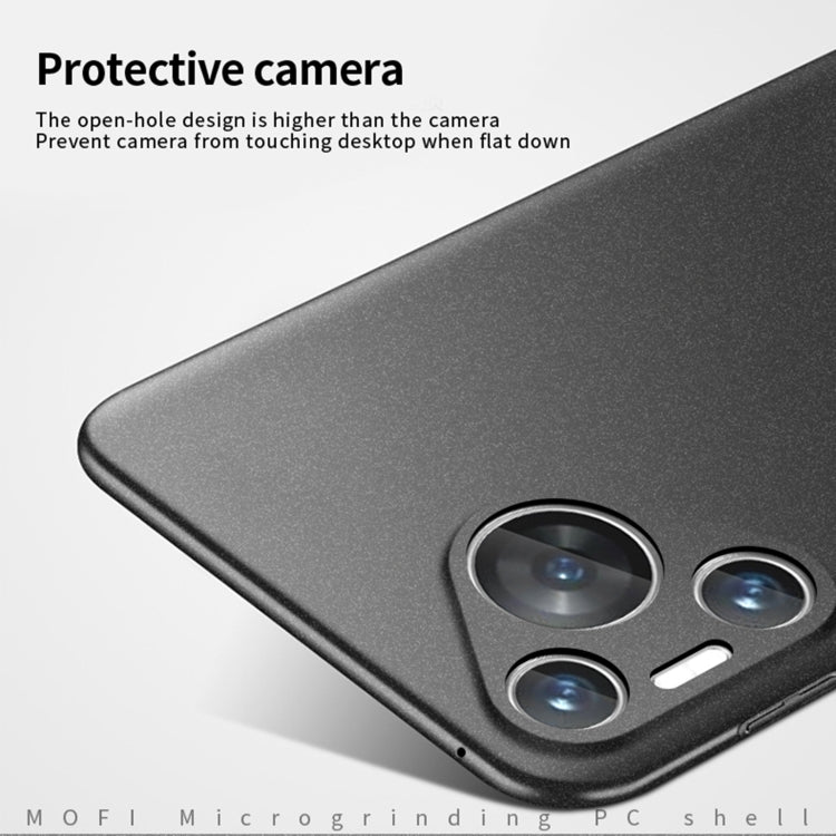 For Huawei P70 MOFI Fandun Series Frosted PC Ultra-thin All-inclusive Phone Case(Green)