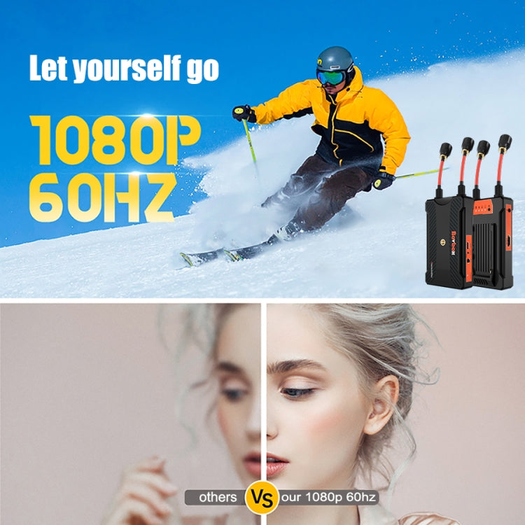 900S Pro Wireless Screen Casting HD Video Transmitter Receiver 300m Wireless Display Dongle Adapter(AU Plug)