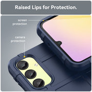 For Samsung Galaxy A35 Full Coverage Shockproof TPU Phone Case(Blue)