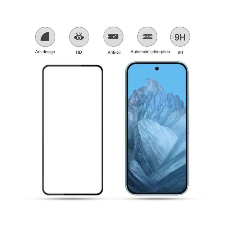 For Google Pixel 9 Pro mocolo 2.5D Full Glue Full Cover Tempered Glass Film