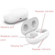 For Samsung Galaxy Galaxy Buds+ SM-R175 Wireless Earphone Charging Box(White)