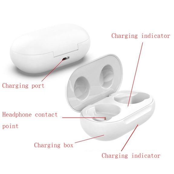 For Samsung Galaxy Galaxy Buds+ SM-R175 Wireless Earphone Charging Box(White)