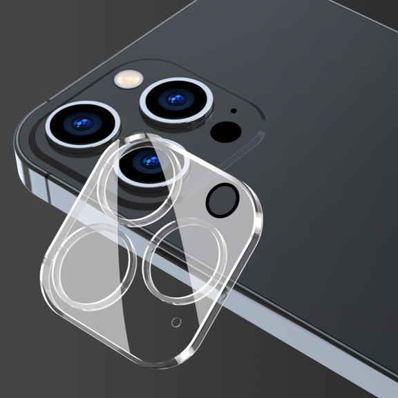 For iPhone 16 / 16 Plus 2pcs ENKAY Hat-Prince 9H Rear Camera Lens Tempered Glass Film
