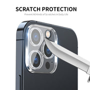 For iPhone 16 / 16 Plus 2pcs ENKAY Hat-Prince 9H Rear Camera Lens Tempered Glass Film