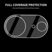 For iPhone 16e 2pcs ENKAY Hat-Prince 9H Rear Camera Lens Tempered Glass Film