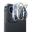 For iPhone 15 / 15 Plus 2pcs ENKAY Hat-Prince 9H Rear Camera Lens Tempered Glass Film - iPhone 15 Plus Tempered Glass by ENKAY | Online Shopping South Africa | PMC TechLife | Buy Now Pay Later Mobicred