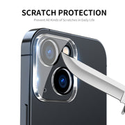 For iPhone 15 / 15 Plus 2pcs ENKAY Hat-Prince 9H Rear Camera Lens Tempered Glass Film