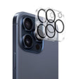 For iPhone 16 Pro / 16 Pro Max 2pcs ENKAY Hat-Prince 9H Rear Camera Lens Tempered Glass Film - iPhone 16 Pro Max Tempered Glass by ENKAY | Online Shopping South Africa | PMC TechLife | Buy Now Pay Later Mobicred