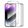 For iPhone 16 5pcs ENKAY Full Glue High Aluminum-silicon Tempered Glass Film - free shipping - PMC TechLife - Order now!