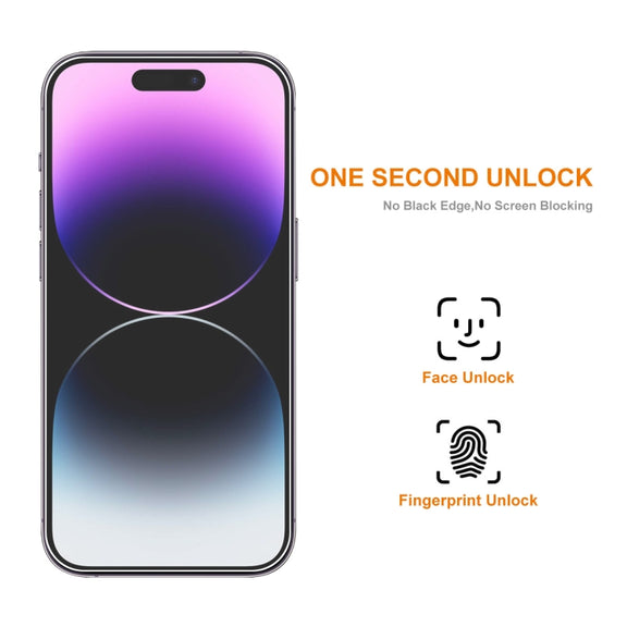 For iPhone 15 Pro Max ENKAY 0.26mm 9H 2.5D High Aluminum-silicon Tempered Glass Film
