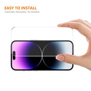 For iPhone 16 Plus 5pcs ENKAY 0.26mm 9H 2.5D High Aluminum-silicon Tempered Glass Film