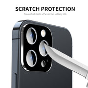 For iPhone 16 / 16 Plus 2pcs ENKAY Hat-Prince 9H Rear Camera Lens Tempered Glass Film