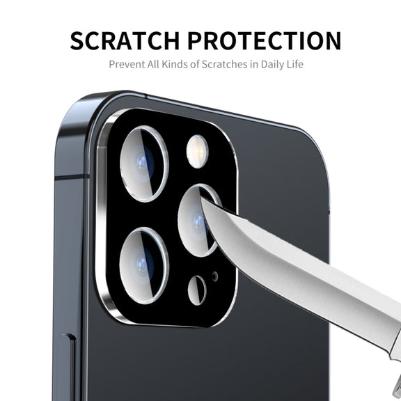 For iPhone 16 Pro / 16 Pro Max 2pcs ENKAY Hat-Prince 9H Rear Camera Lens Tempered Glass Film
