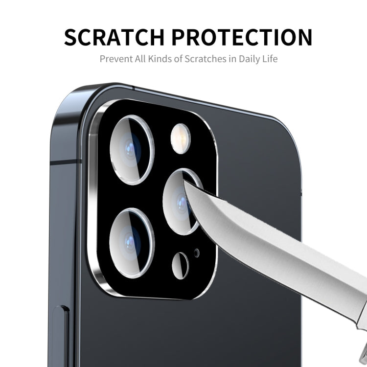 For iPhone 16 Pro / 16 Pro Max 2pcs ENKAY Hat-Prince 9H Rear Camera Lens Tempered Glass Film