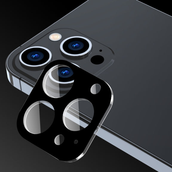 For iPhone 16 Pro / 16 Pro Max 2pcs ENKAY Hat-Prince 9H Rear Camera Lens Tempered Glass Film