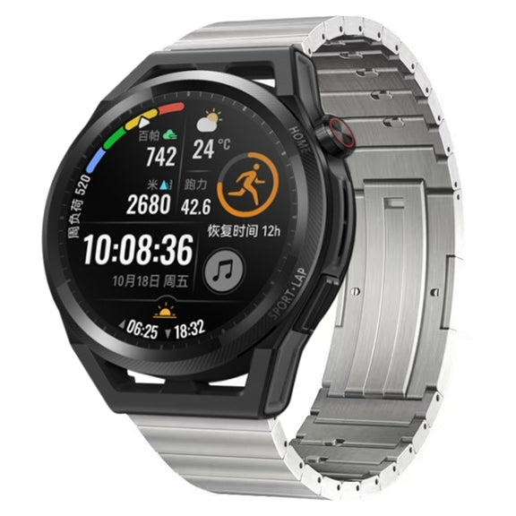 For Huawei Watch GT Runner Titanium Alloy Quick Release Watch Band(Silver)