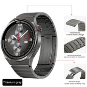 For Huawei Watch 3 Titanium Alloy Quick Release Watch Band(Gray)
