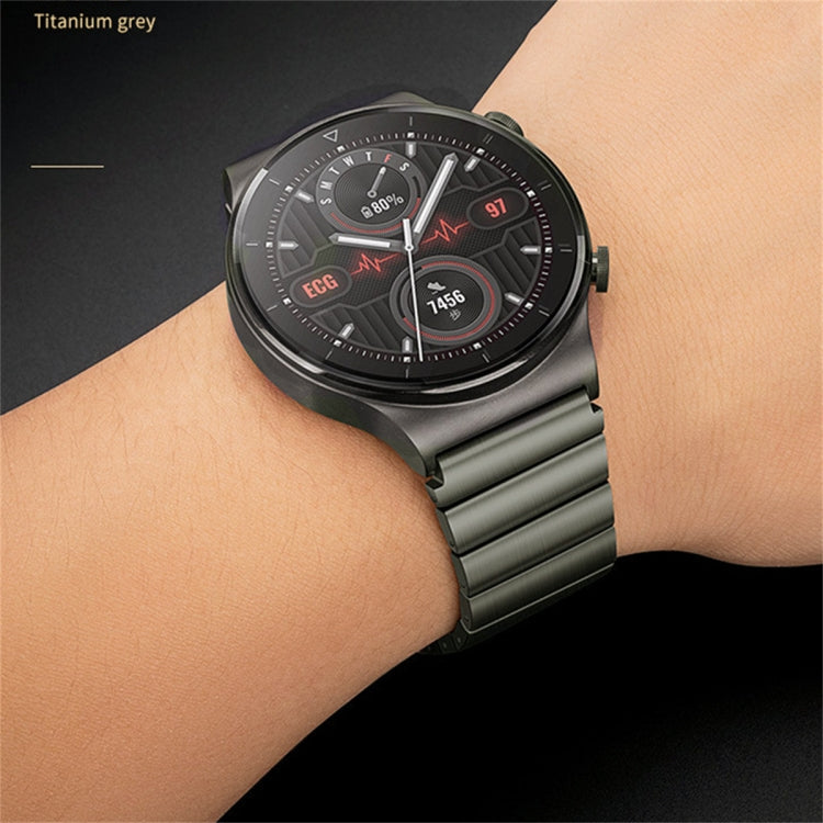 For Huawei Watch 3 Titanium Alloy Quick Release Watch Band(Gray)