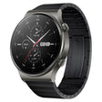 For Huawei Watch GT 2 Pro Titanium Alloy Quick Release Watch Band(Black) - Watch Bands by PMC TechLife | Online Shopping South Africa | PMC TechLife
