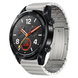 For Huawei Watch GT 42mm / 46mm Titanium Alloy Quick Release Watch Band(Silver) - Watch Bands by PMC TechLife | Online Shopping South Africa | PMC TechLife
