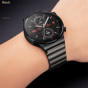 For Huawei Watch GT 42mm / 46mm Titanium Alloy Quick Release Watch Band(Black)