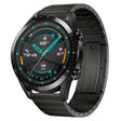 For Huawei Watch GT2 46mm Titanium Alloy Quick Release Watch Band(Gray) - Watch Bands by PMC TechLife | Online Shopping South Africa | PMC TechLife