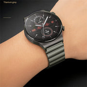 For Honor Magic Watch 2 46mm Titanium Alloy Quick Release Watch Band(Gray)