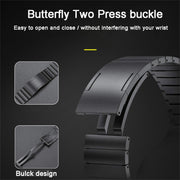 For Huawei Watch GT 2e Titanium Alloy Quick Release Watch Band(Black)